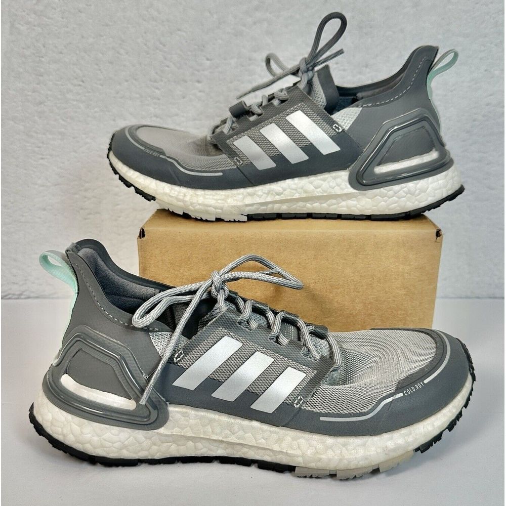 Adidas UltraBoost Winter.RDY DNA EG9802 Women US 6 Sneakers Gray Silver Metallic